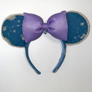 Disney ears headband lilac & denim